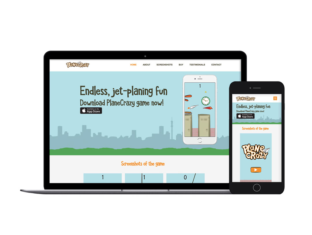 PlaneCrazy Mobile Game